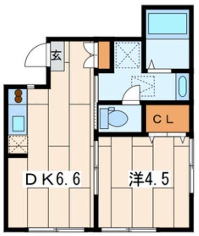 フォレスト Ｋの間取り