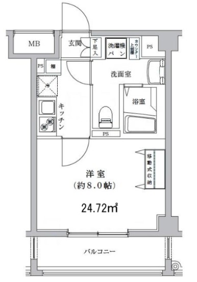 【ライジングプレイス八王子みなみ野の間取り】