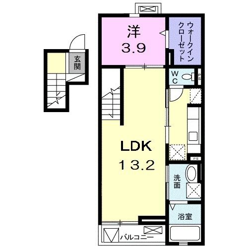 グランド　ヒル壱番館の間取り