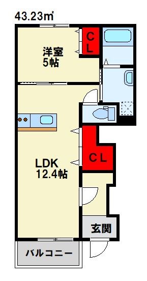 グリーンヒル本城の間取り