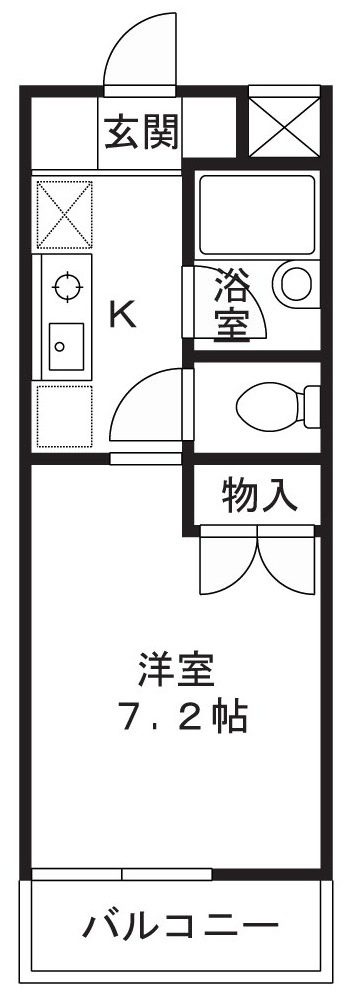 アート・フル稲田堤の間取り