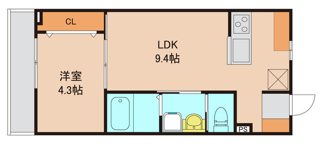 ラフィーヌ・ローズの間取り