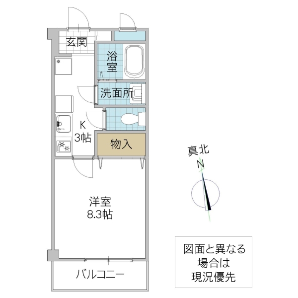 ボヌール柏の葉キャンパスの間取り