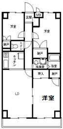 マイメゾン湘南一番館の間取り