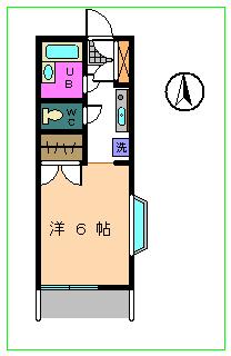 志木市柏町のアパートの間取り