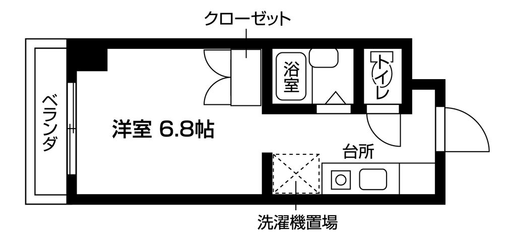 ピーコック・ハウスの間取り