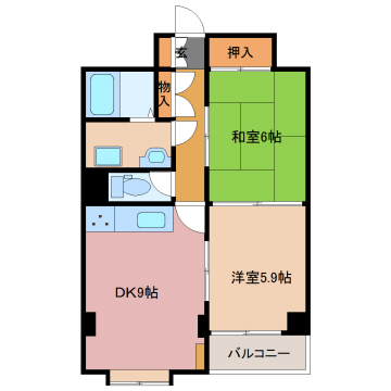 リアライズ千歳の間取り