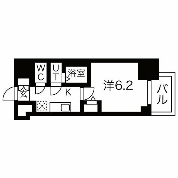 メイクスWアート浅間町の間取り