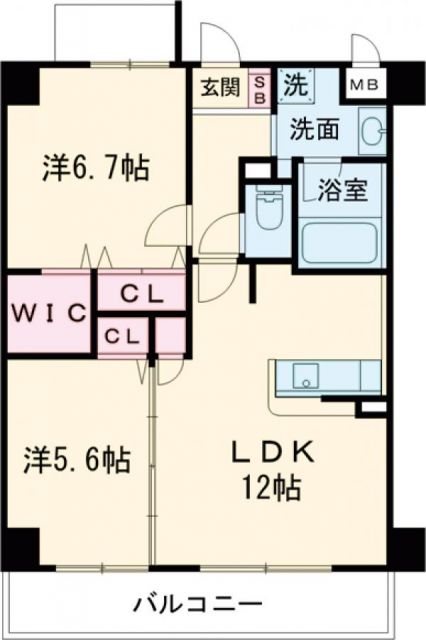 ステラフォレストの間取り