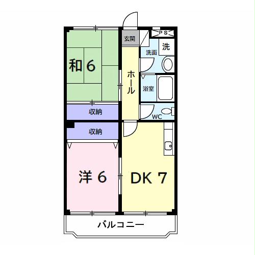 【ハーモニーヒルズの間取り】