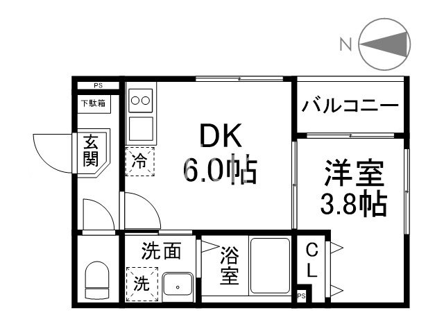 マロンテラスの間取り