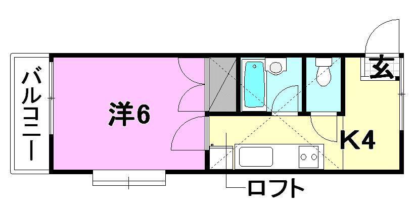 メゾン・ドゥ・アミの間取り