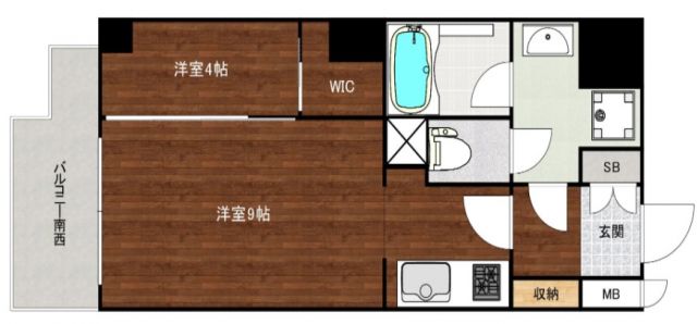 寿町マンション（仮称）の間取り