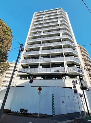 品川区西大井のマンションの建物外観