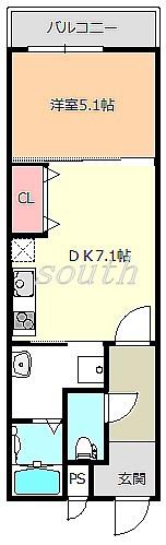 フジパレス杉本町II番館の間取り