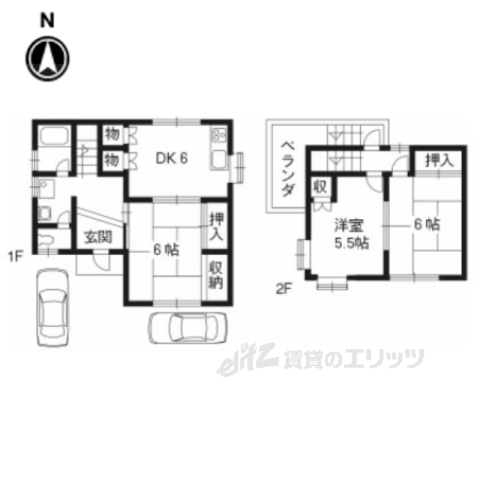 【京都市西京区桂御所町のその他の間取り】