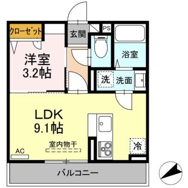 リッシュ要町の間取り