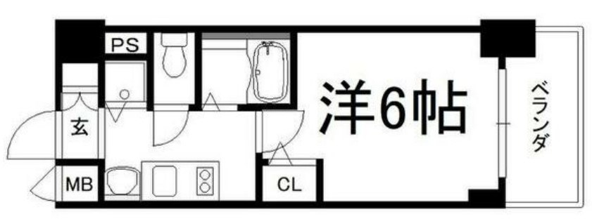 プレサンス神戸西スパークリングの間取り