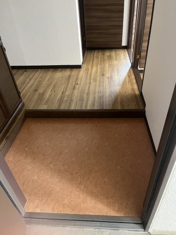 玄関　ゆったりとした玄関です