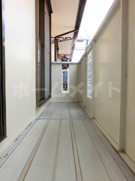 エレガンツァカーサ　バルコニー　ベランダ