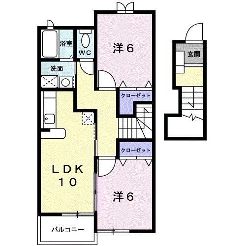 グランド・ライン大西_間取り_0