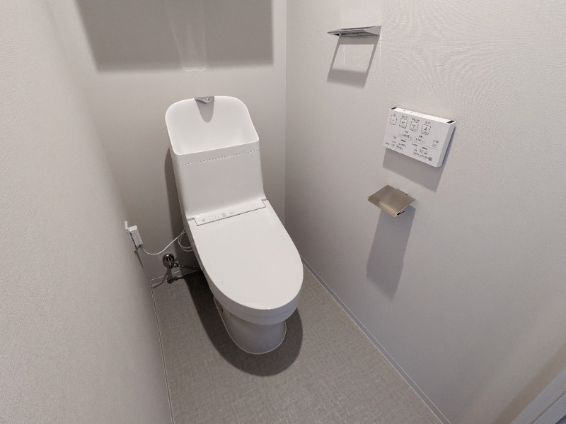 トイレ　図面と現状に相違がある場合には現状を優先