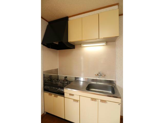 キッチン　2口ガスコンロあり