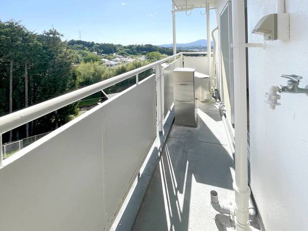 バルコニー　ビレッジハウスの同一物件・同一タイプの間取りの写真です