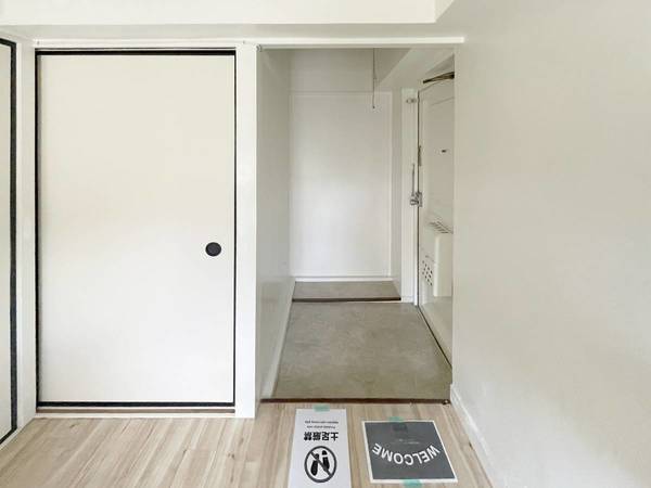 玄関　ビレッジハウスの同一物件・同一タイプの間取りの写真です