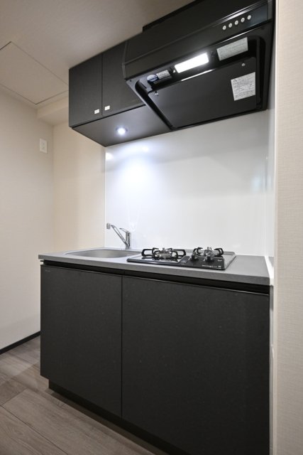 キッチン　システムキッチン（2口ガスコンロ）