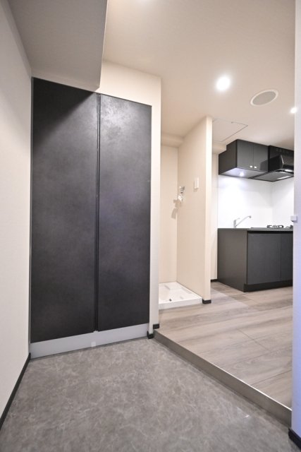 玄関　落ち着いた玄関です