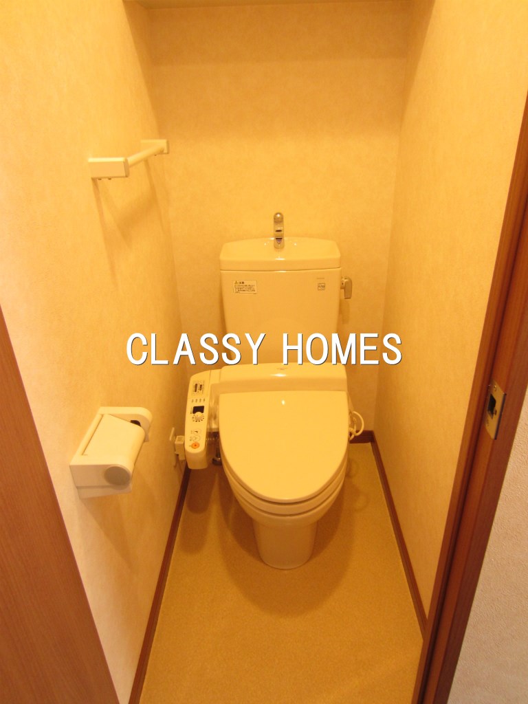トイレ　2004年竣工　分譲マンション：ウォシュレット