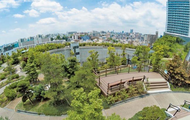 公園　目黒区立目黒天空庭園（公園）まで195m