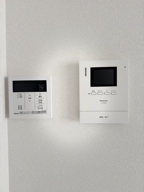 セキュリティ　来客時にも安心モニター付きインターホン
