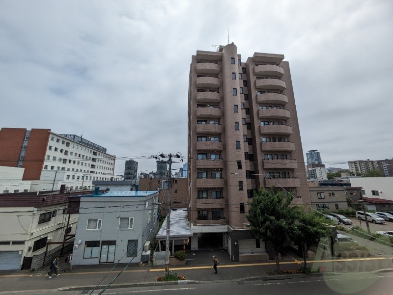 眺望　眺望です。建物はありますが風通しは良さそうです。