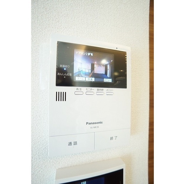 セキュリティ　ＴＶモニター付きで安心です♪