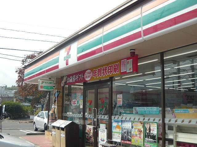コンビニ　セブンイレブン山口朝田店（コンビニ）まで1800m