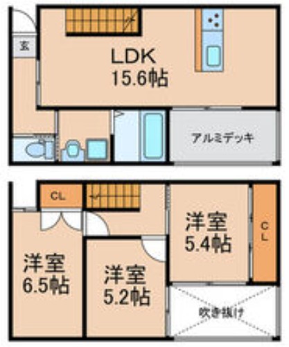 セラヴィ粕屋Iの間取り写真