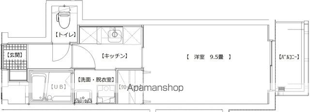 イリスパイラブライト騎射場公園の間取り写真