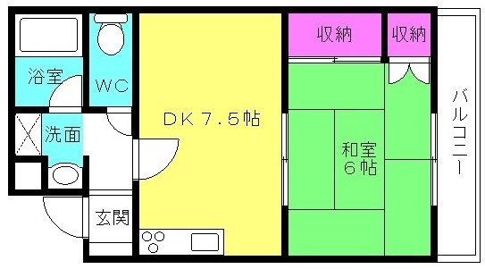 ルミエールベフの間取り写真