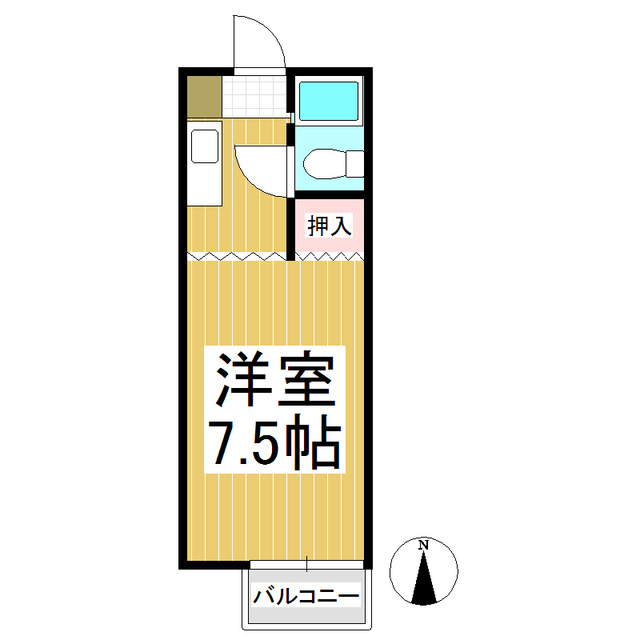 メゾン中村の間取り写真