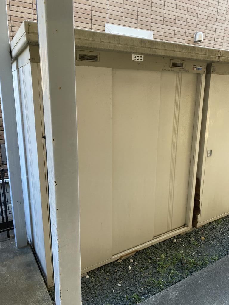 その他設備　専用の物置き付き！