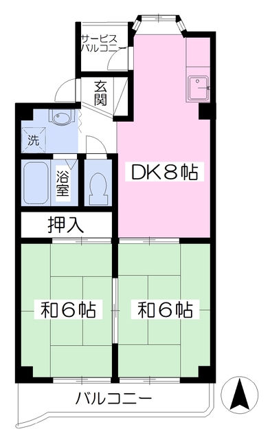 アーバン中野の間取り