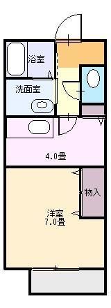 ウェルヴィラ大城の間取り