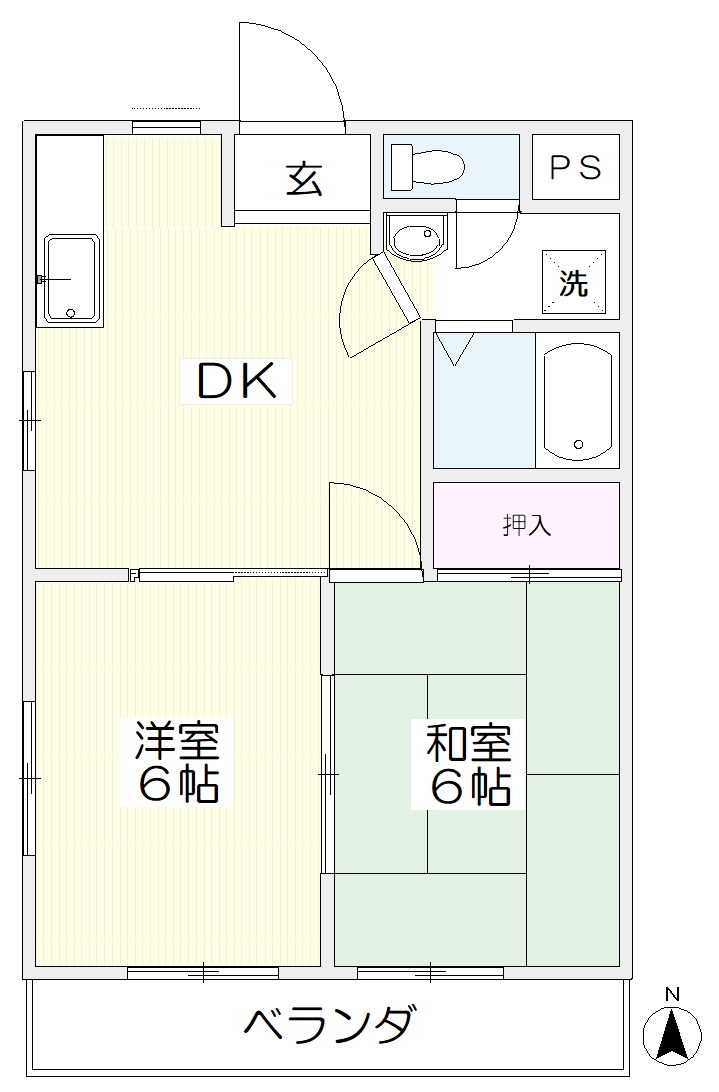 グランディール横山_間取り_0