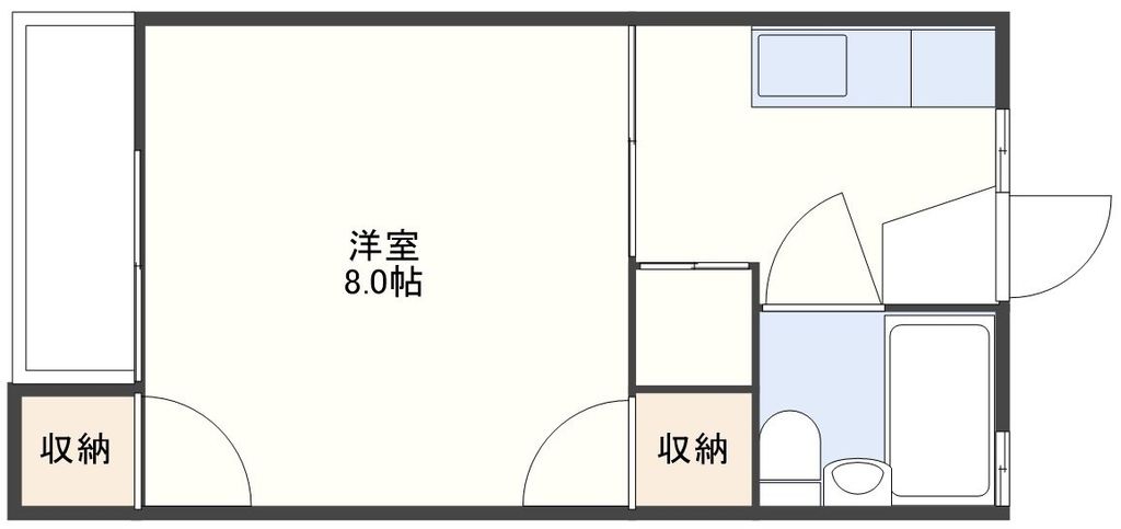 水産コーポの間取り