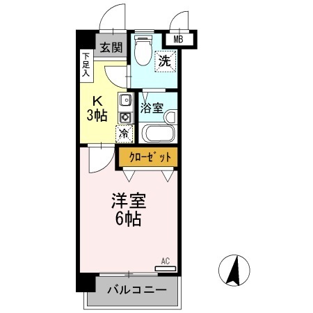 インペリアル宮前の間取り