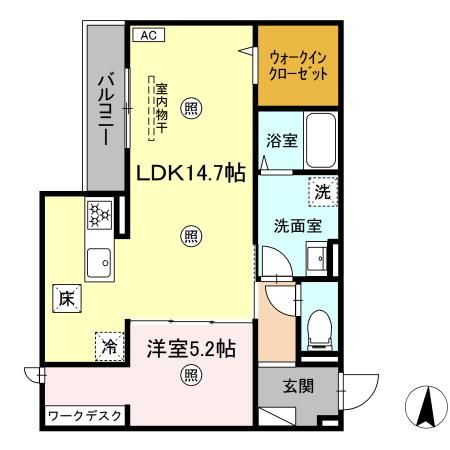 グランヒルHS石垣の間取り