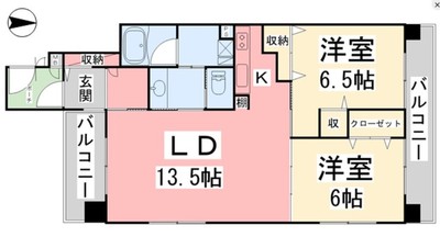 ヴァン・ヴィヴァン三番町の間取り