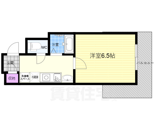 サンシティ烏丸の間取り